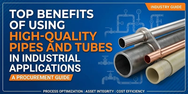 Top Benefits of Using High-Quality Pipes and Tubes in Industrial Applications