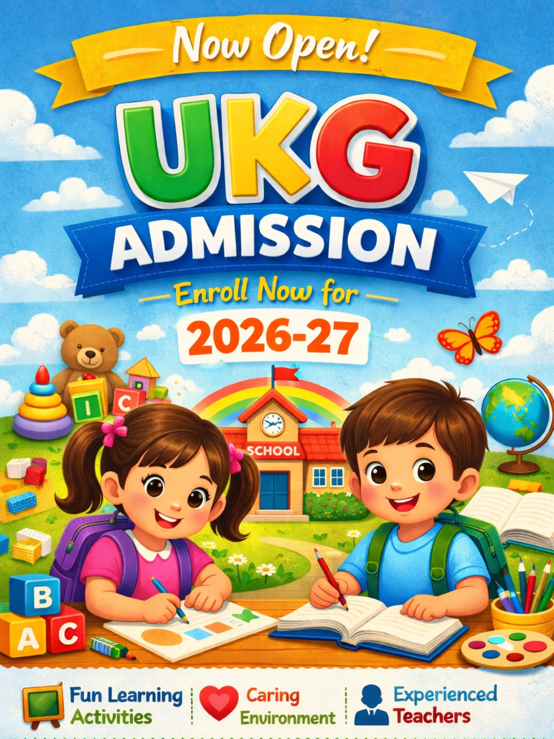 UKG Admission 2026–27: A Complete Guide for Parents