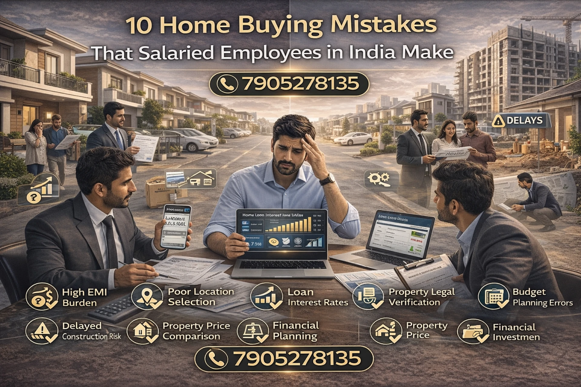 10 Money and Home Loan Mistakes First-Time Buyers Make in India