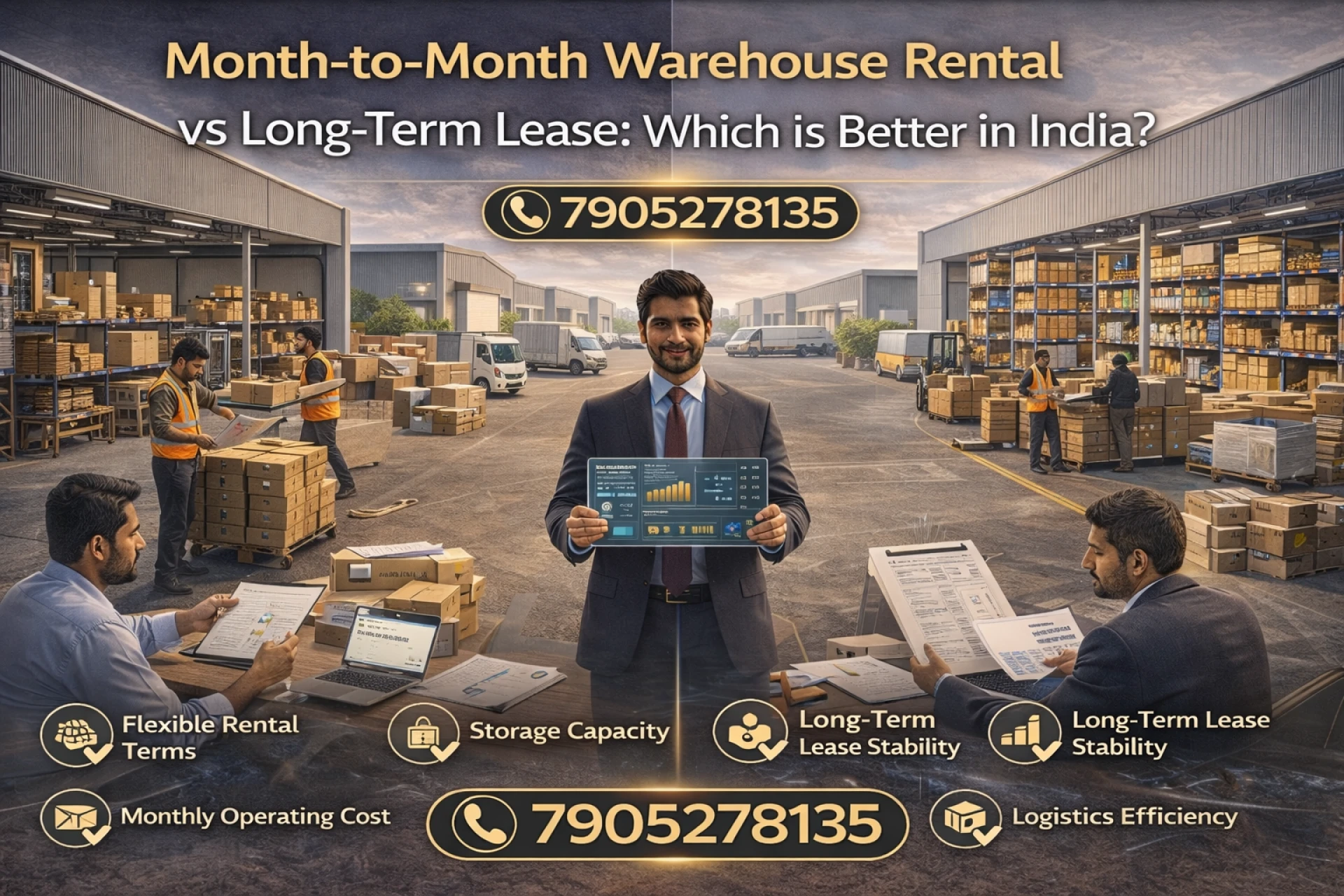 Month-to-Month or Long-Term Warehouse Lease? A Simple Guide for Small Business Owners