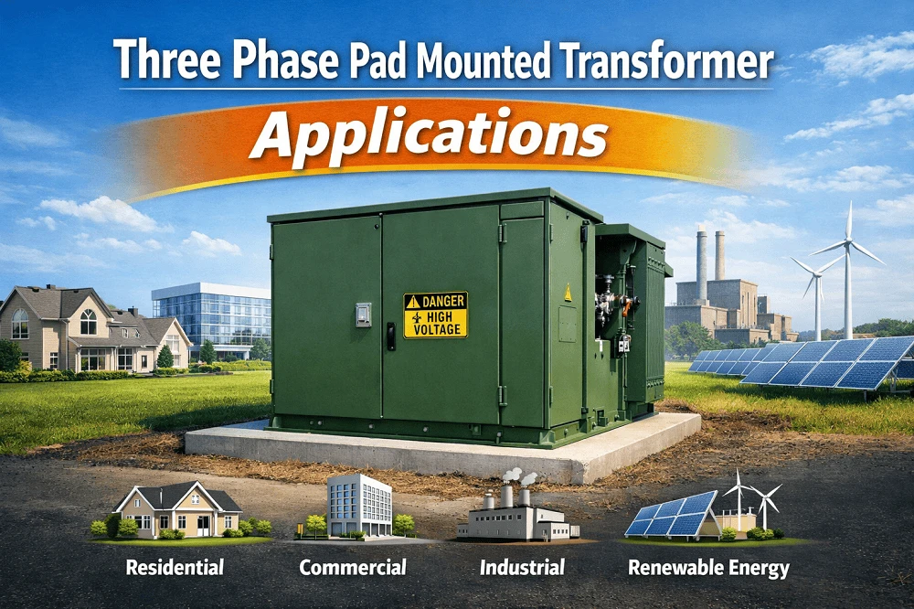 Three Phase Pad Mounted Transformer Applications