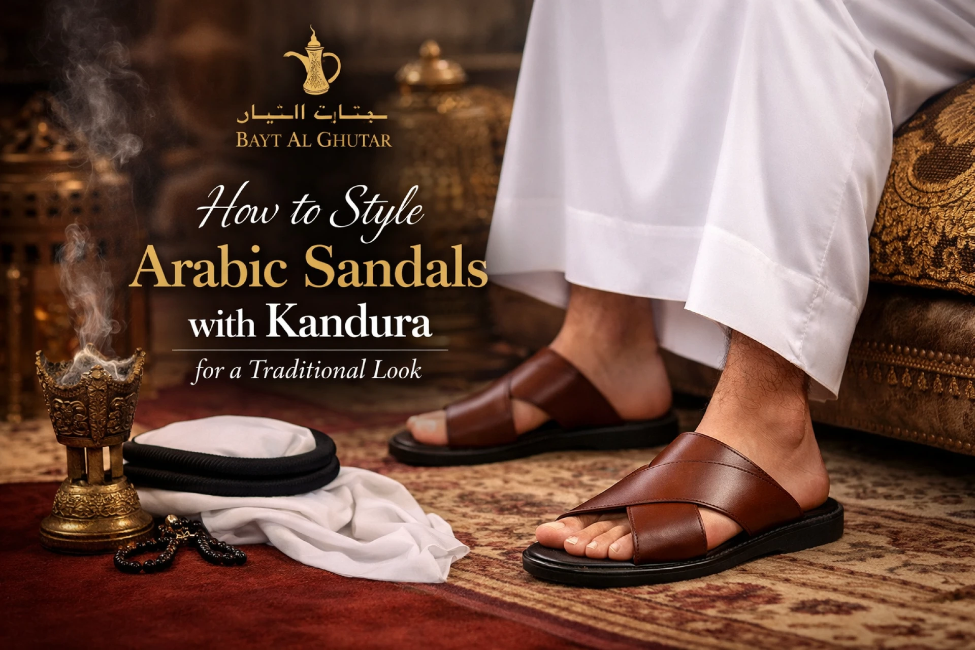 How to Style Arabic Sandals with Kandura for a Traditional Look