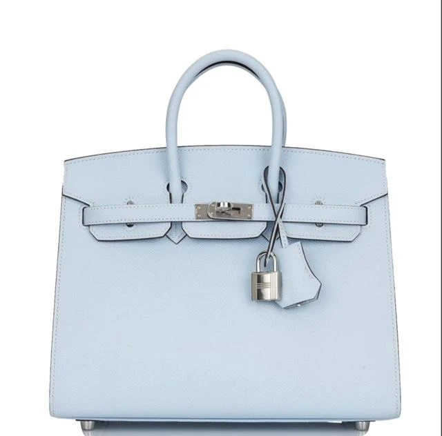 HERMES Birkin Sellier 25 Bleu: The Perfect Expression of Structured Luxury