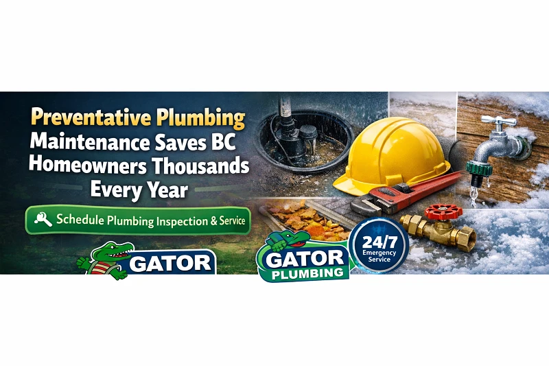 Why Preventative Plumbing Maintenance Saves BC Homeowners Thousands Every Year