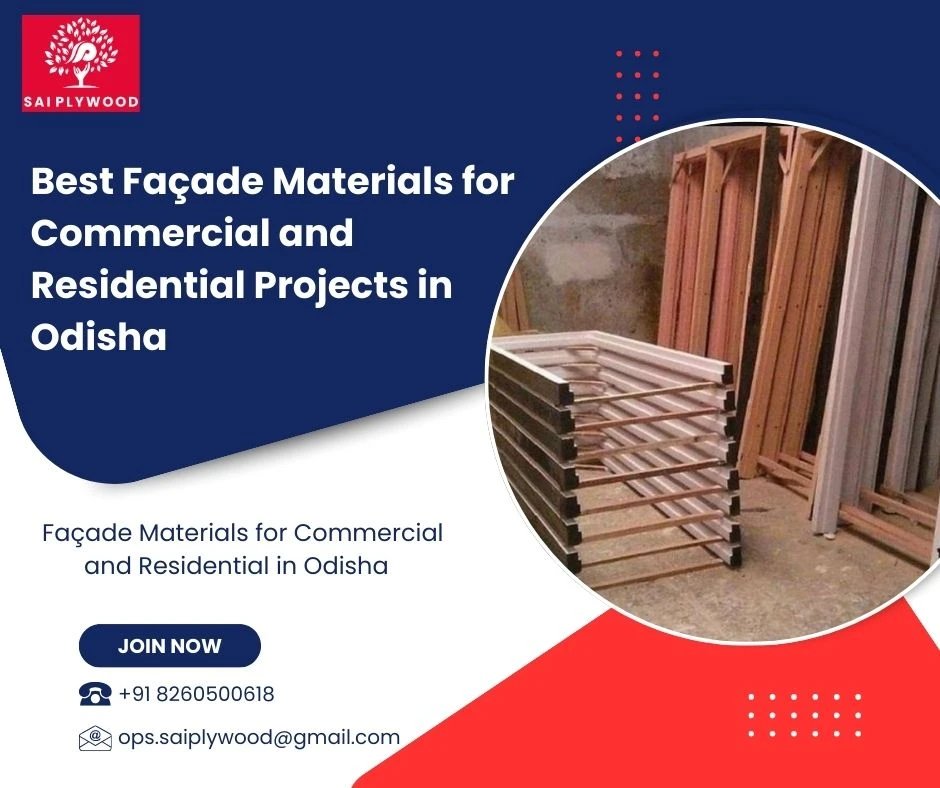 Best Façade Materials for Commercial and Residential Projects in Odisha