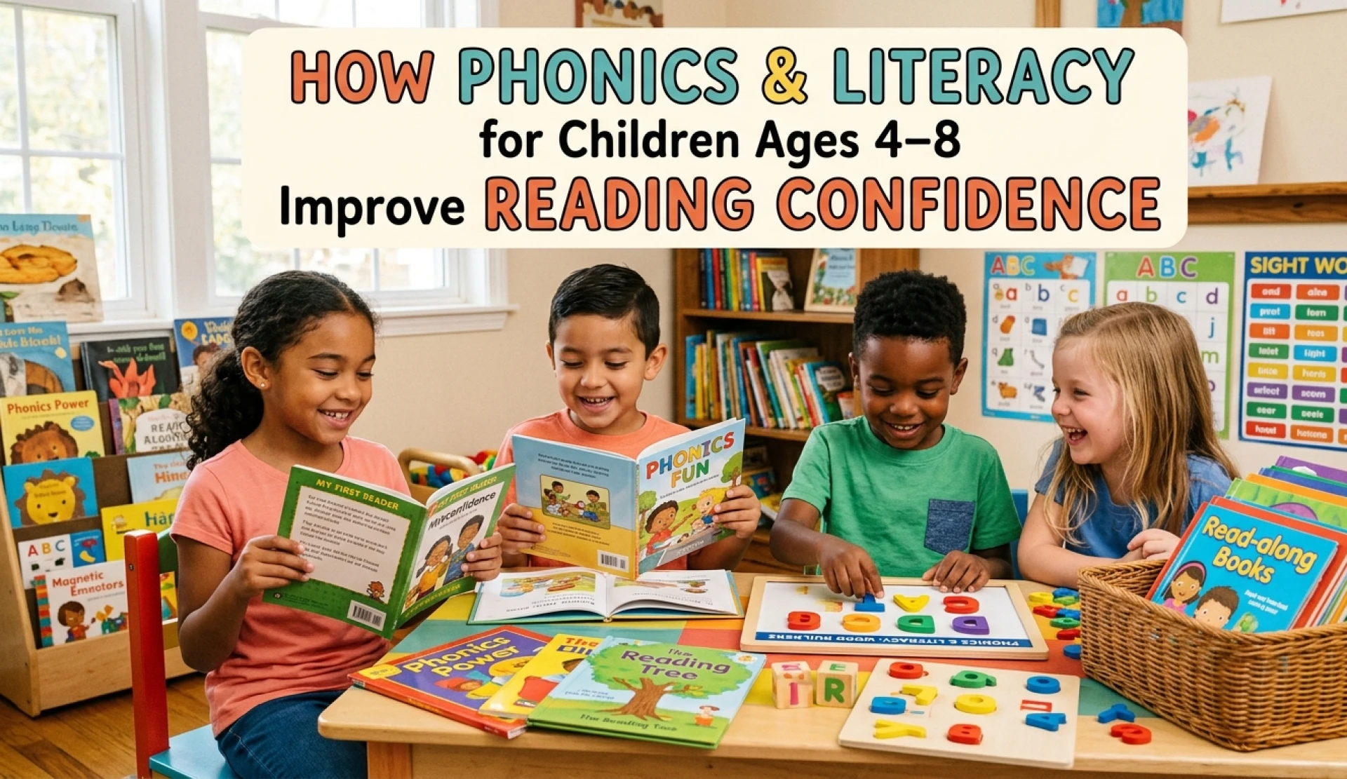How Phonics and Literacy for Children Ages 4–8 Improve Reading Confidence