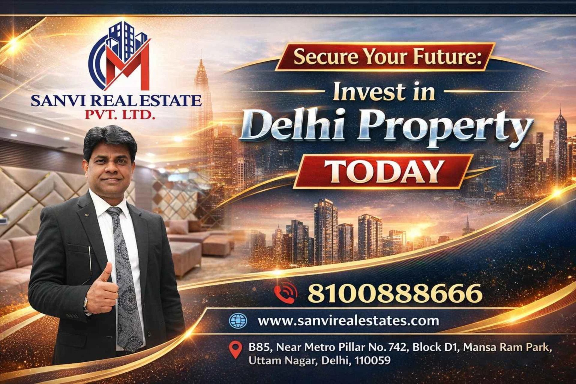Secure Your Future: Invest in Delhi Property Today
