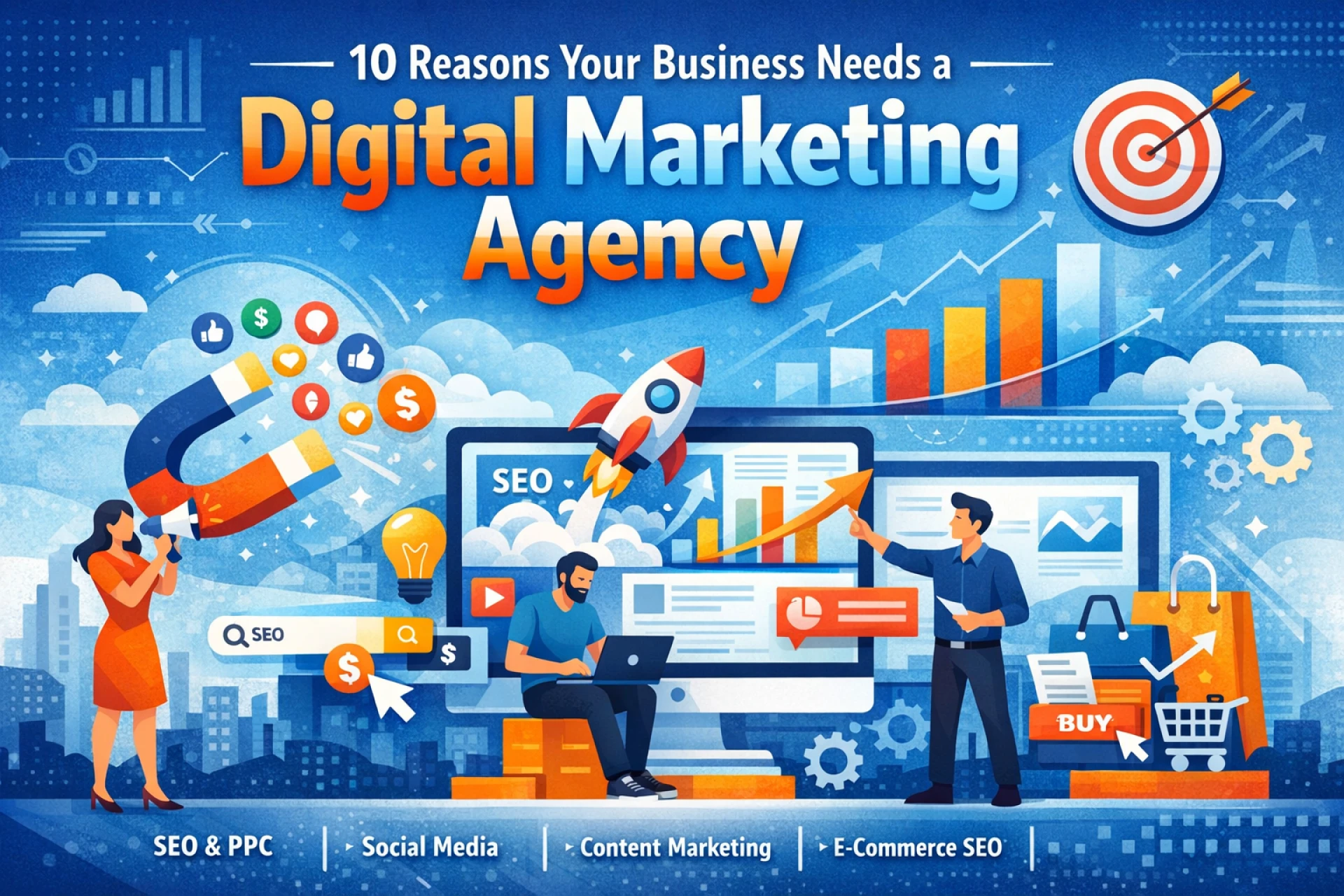 10 Reasons Your Business Needs a Digital Marketing Agency