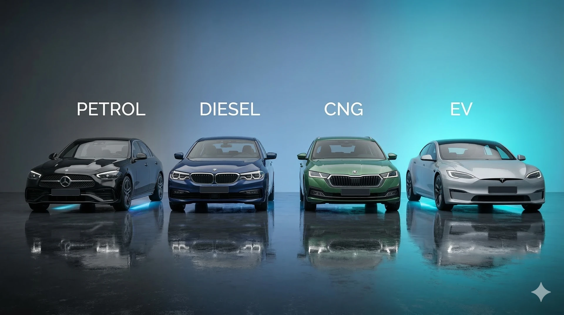 Petrol vs Diesel vs CNG vs EV: Long-Term Cost Compared