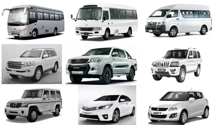 Car Rental Price in Nepal Kathmandu