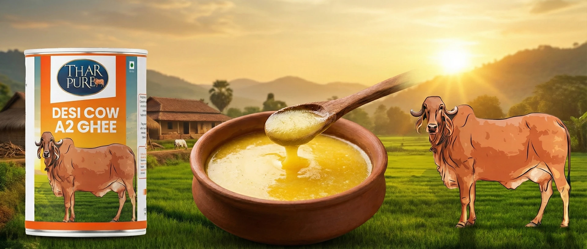 Pure A2 Desi Ghee Benefits for Constipation Relief and Gut Cleansing