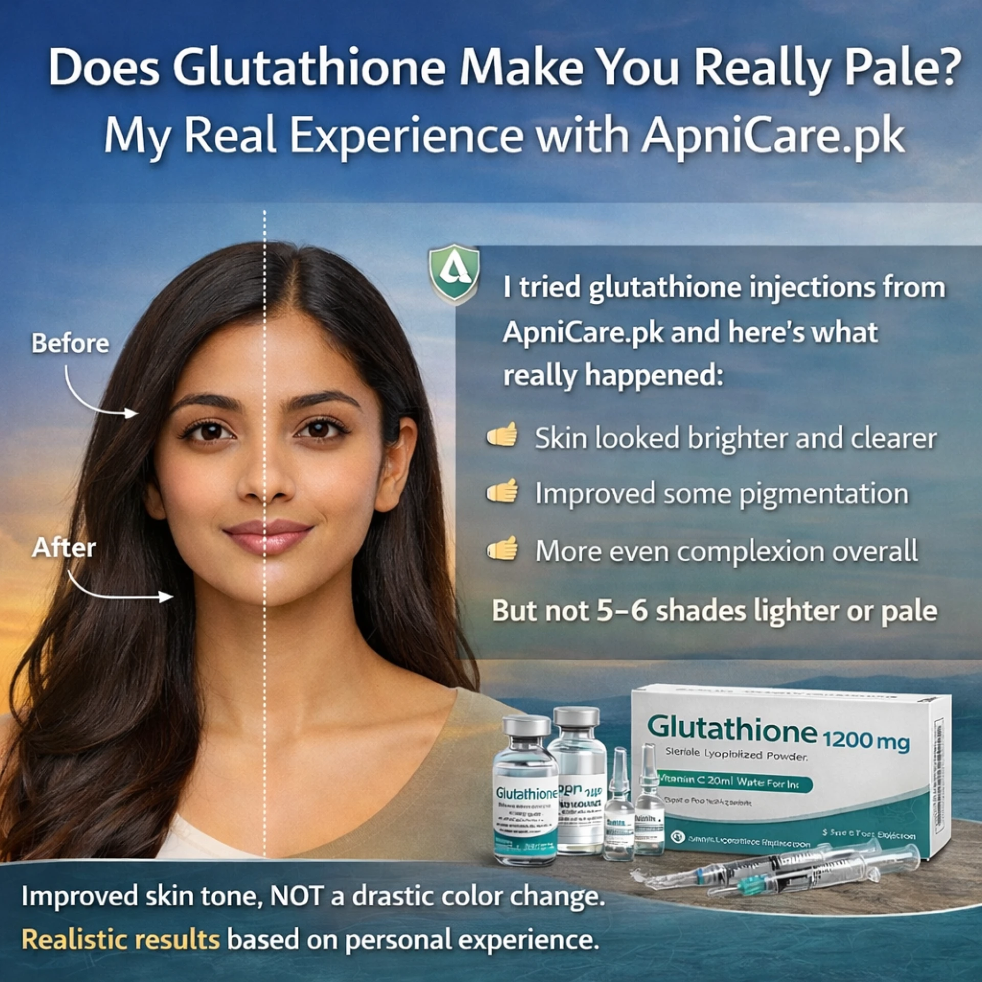 Don’t Let the Internet Fool You: Can Glutathione IV Injections Really Make You Pale?