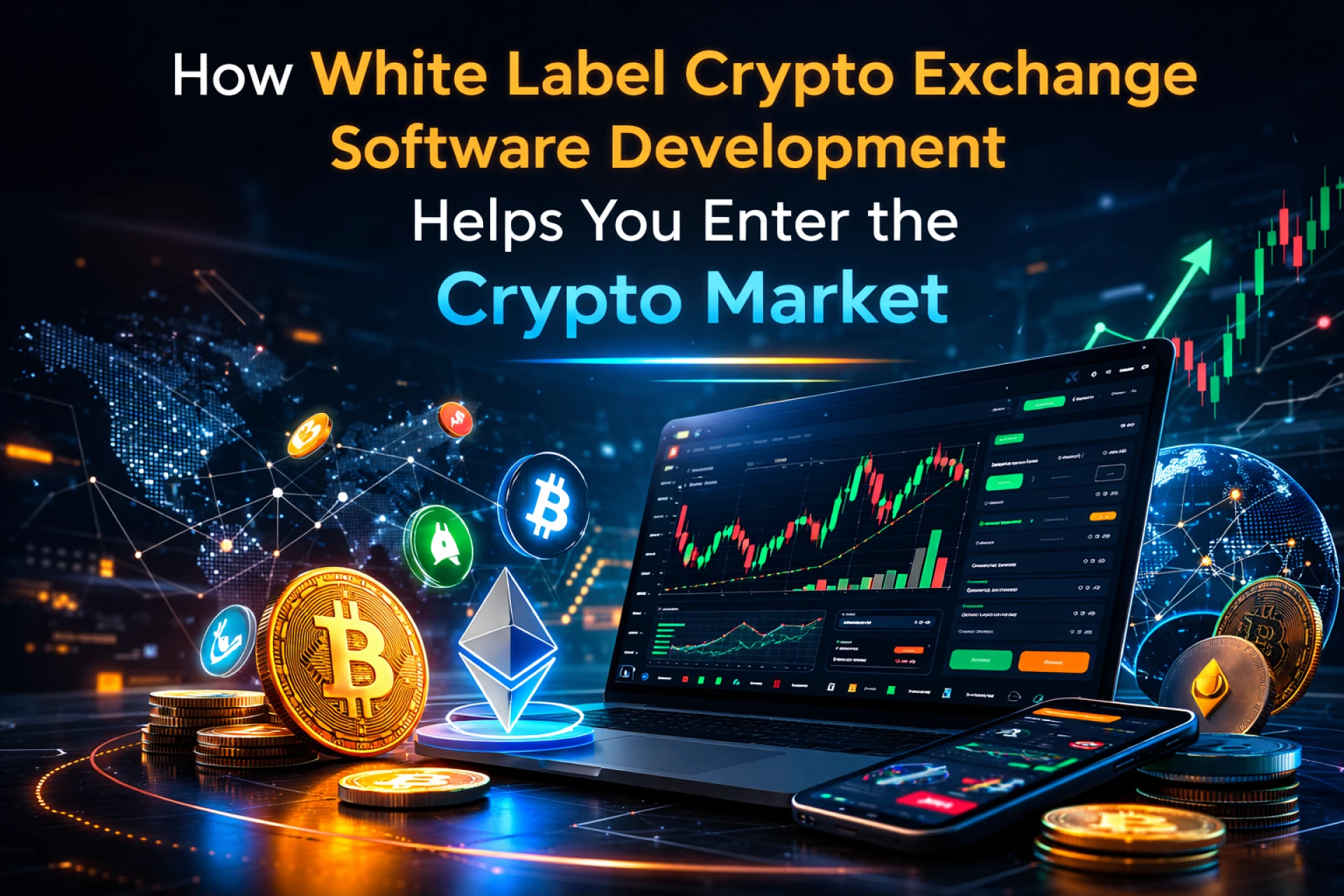 How White Label Crypto Exchange Software Development Helps You Enter the Crypto Market