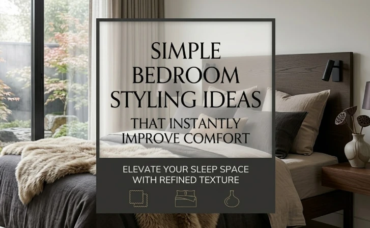 Simple Bedroom Styling Ideas That Instantly Improve Comfort