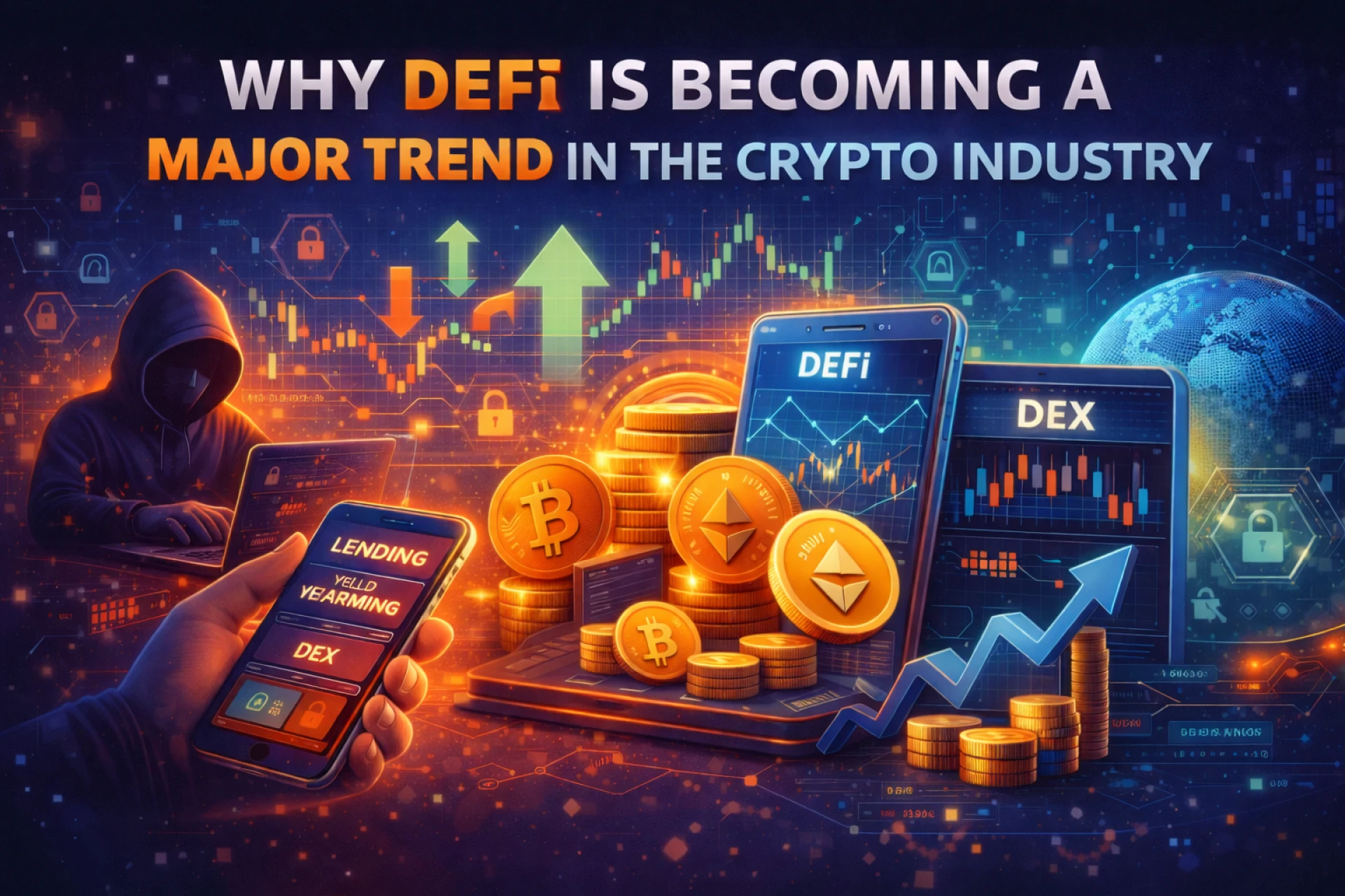 Why DeFi Is Becoming a Major Trend in the Crypto Industry