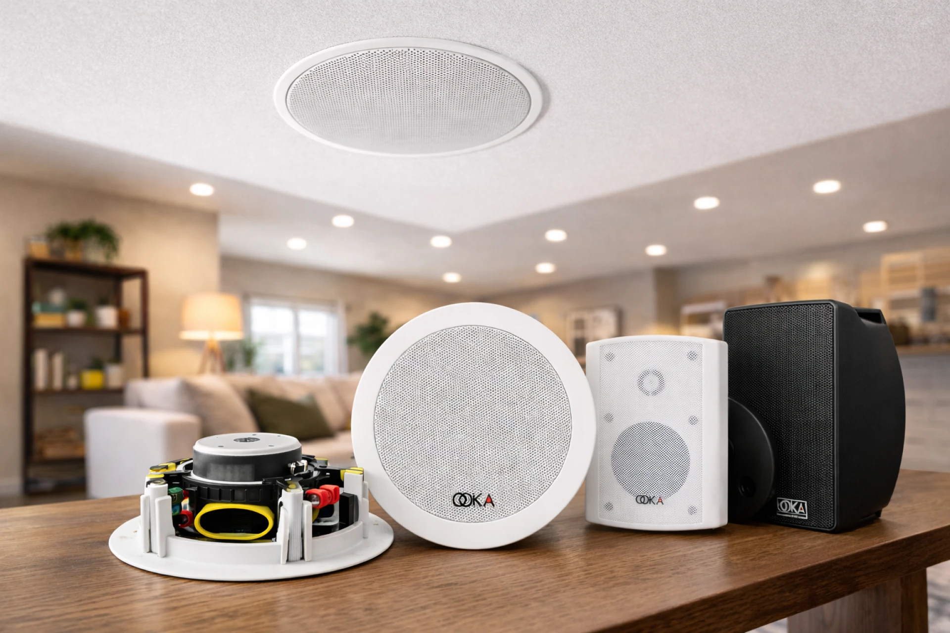 6W Ceiling Speaker India – Compact and Efficient Audio Solutions by Ooka Audio