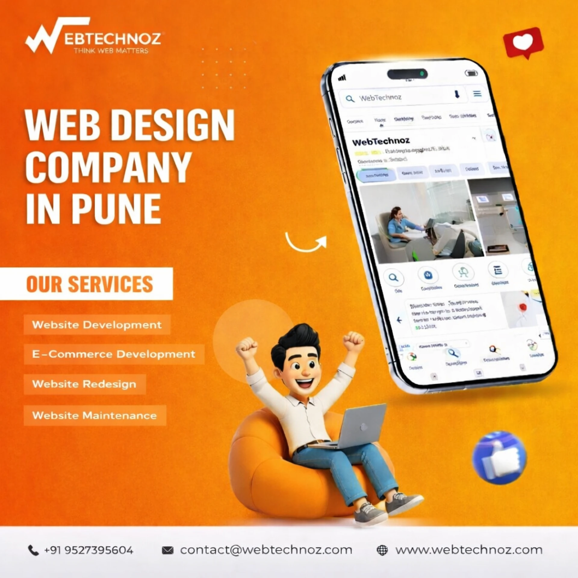 Which web design company in pune builds Stunning websites?