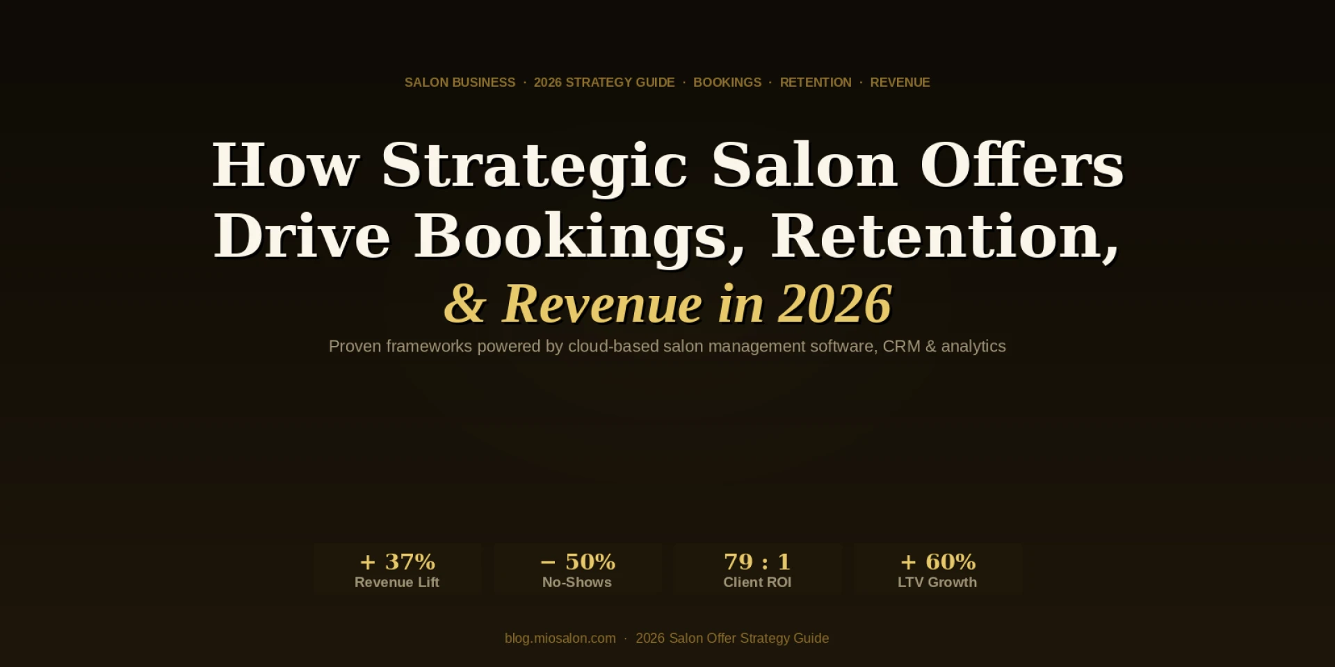 How strategic salon offers drive bookings, retention, & revenue in 2026