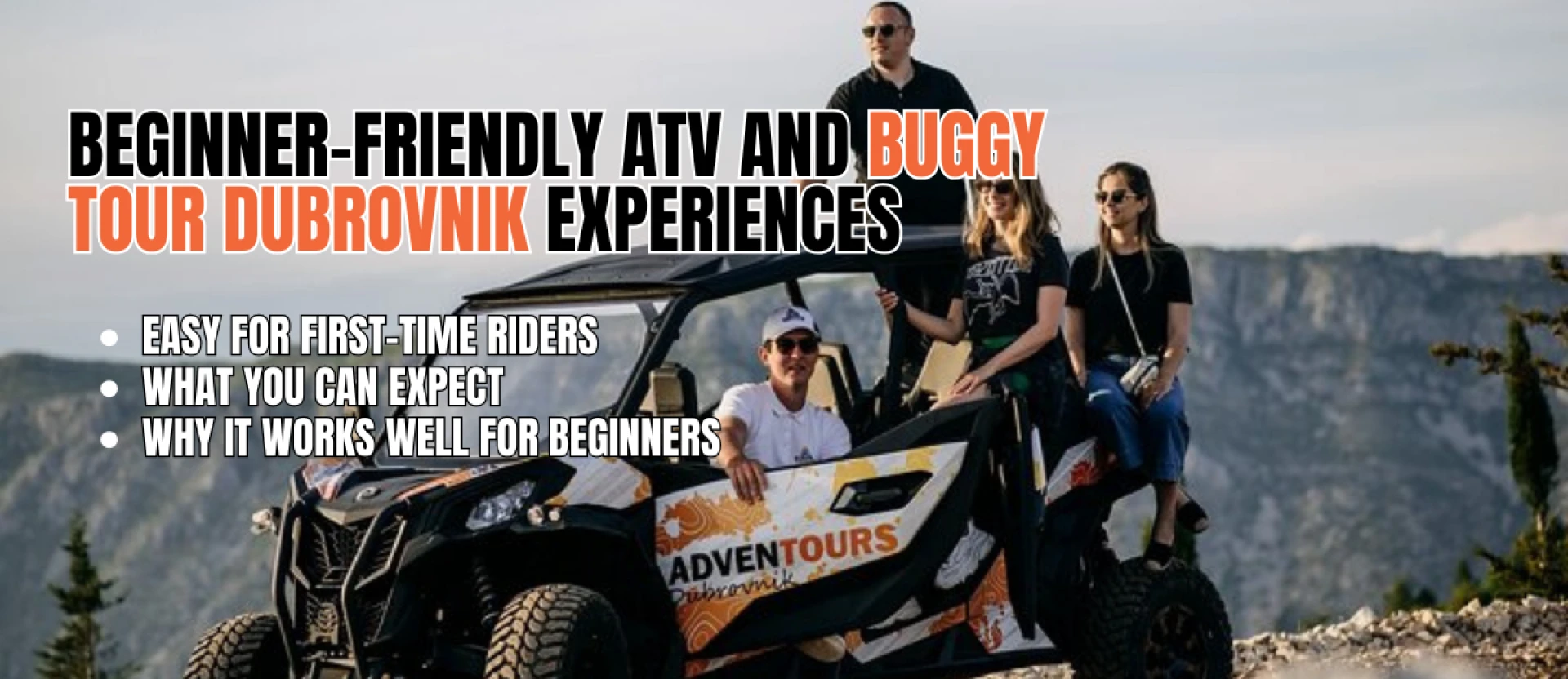 Buggy Safari Around Dubrovnik | ATV & Buggy Adventours Dubrovnik