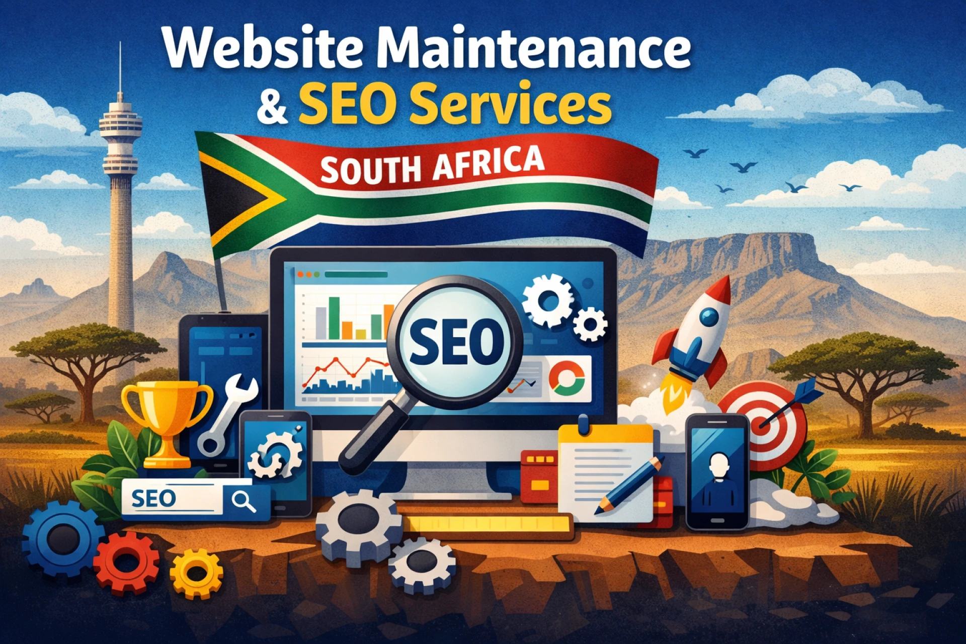 Website Maintenance and SEO Services in South Africa: A Complete Guide for Businesses