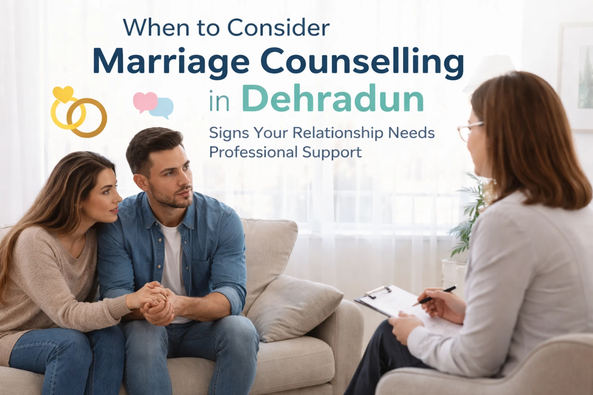 When to Consider Marriage Counselling in Dehradun: Signs Your Relationship Needs Professional Support