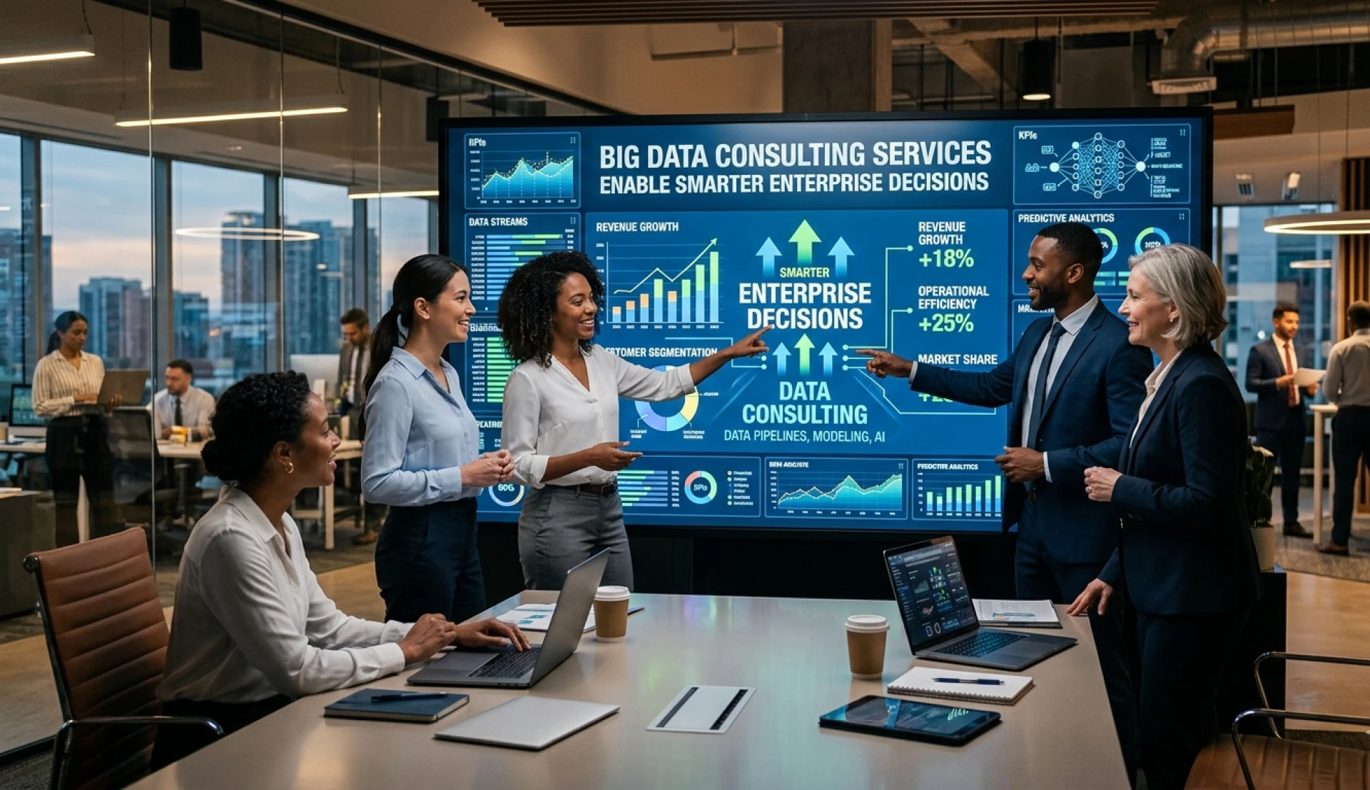 Big Data Consulting Services Enable Smarter Enterprise Decisions