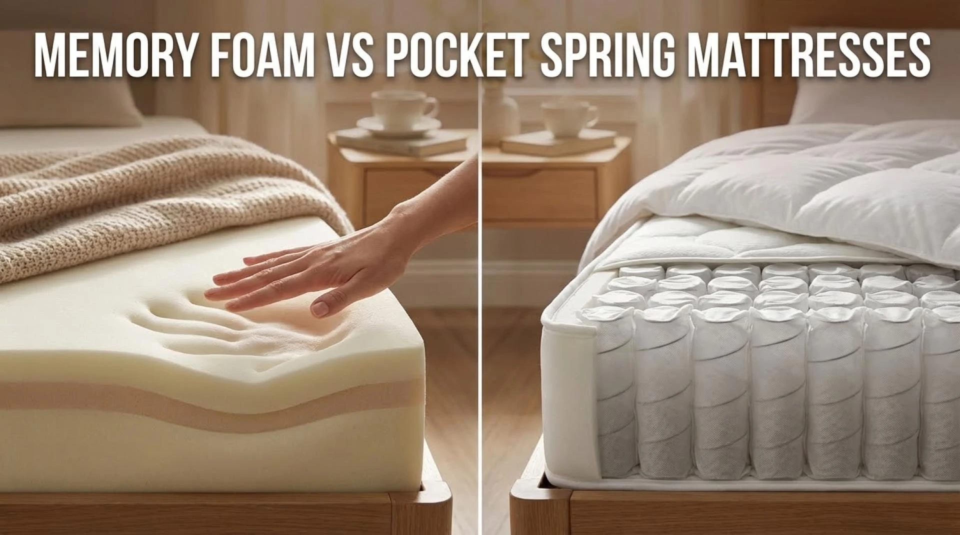 Memory Foam vs Pocket Spring Mattresses: Which Is Better for Sleep?