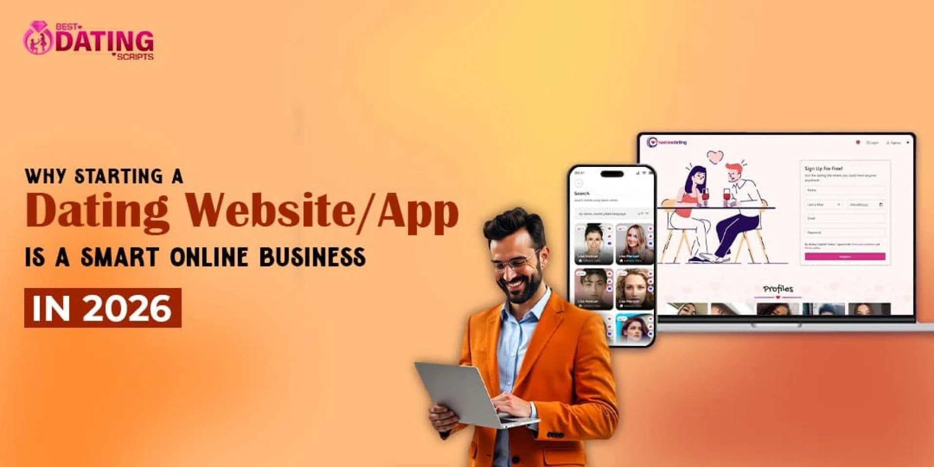 Why Starting a Dating Website/App Is a Smart Online Business in 2026