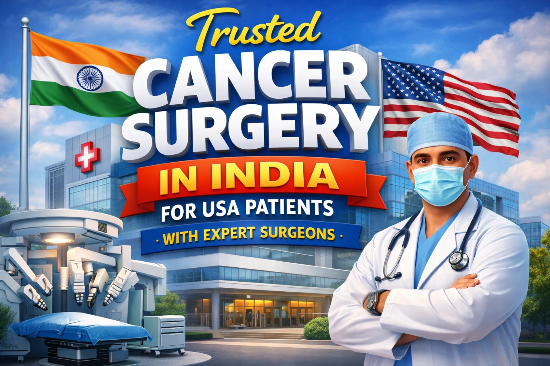 Trusted Cancer Surgery in India for USA Patients with Expert Surgeons