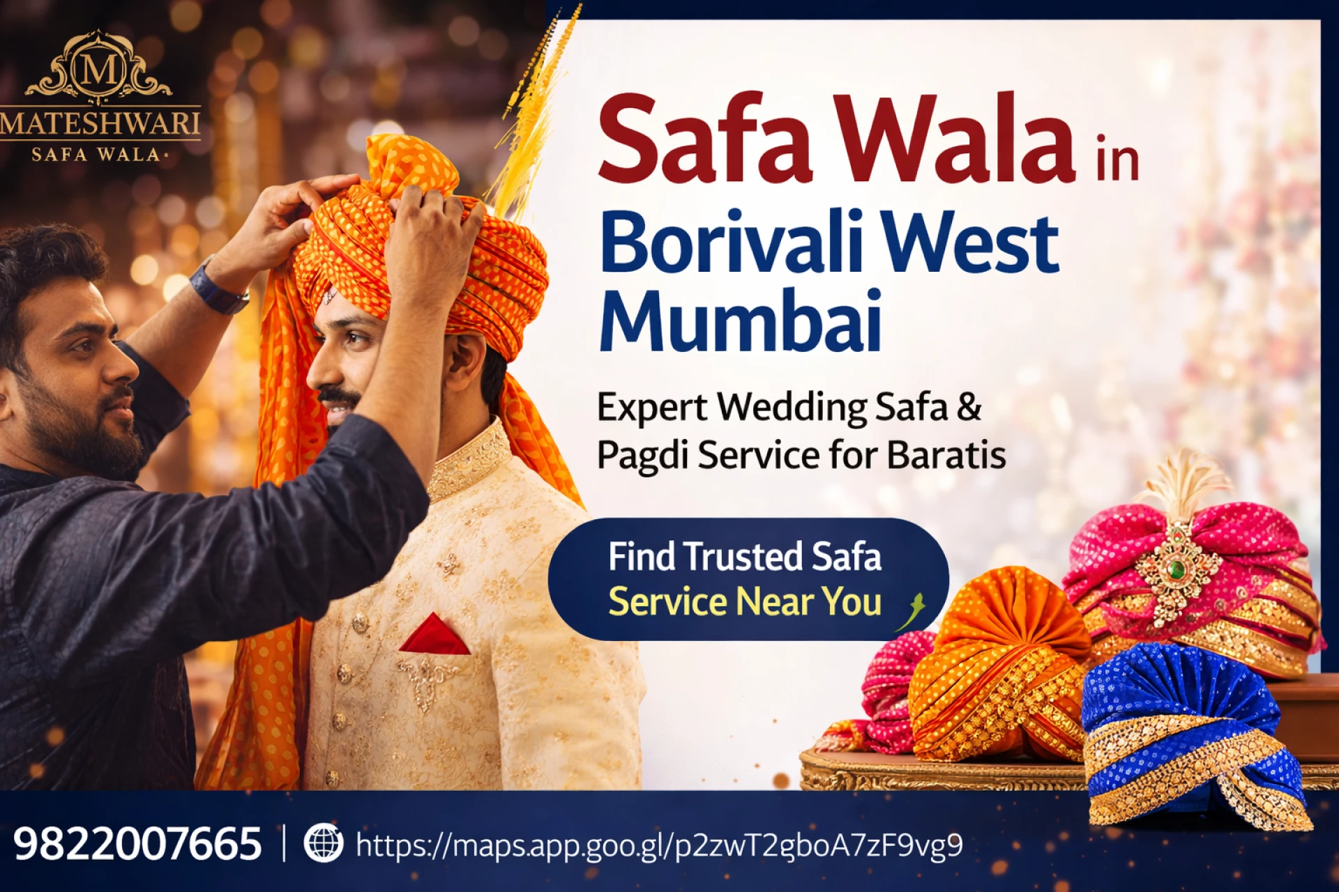 Rental Safa by Mateshwari Safawala – The Detail That Instantly Elevates Your Wedding