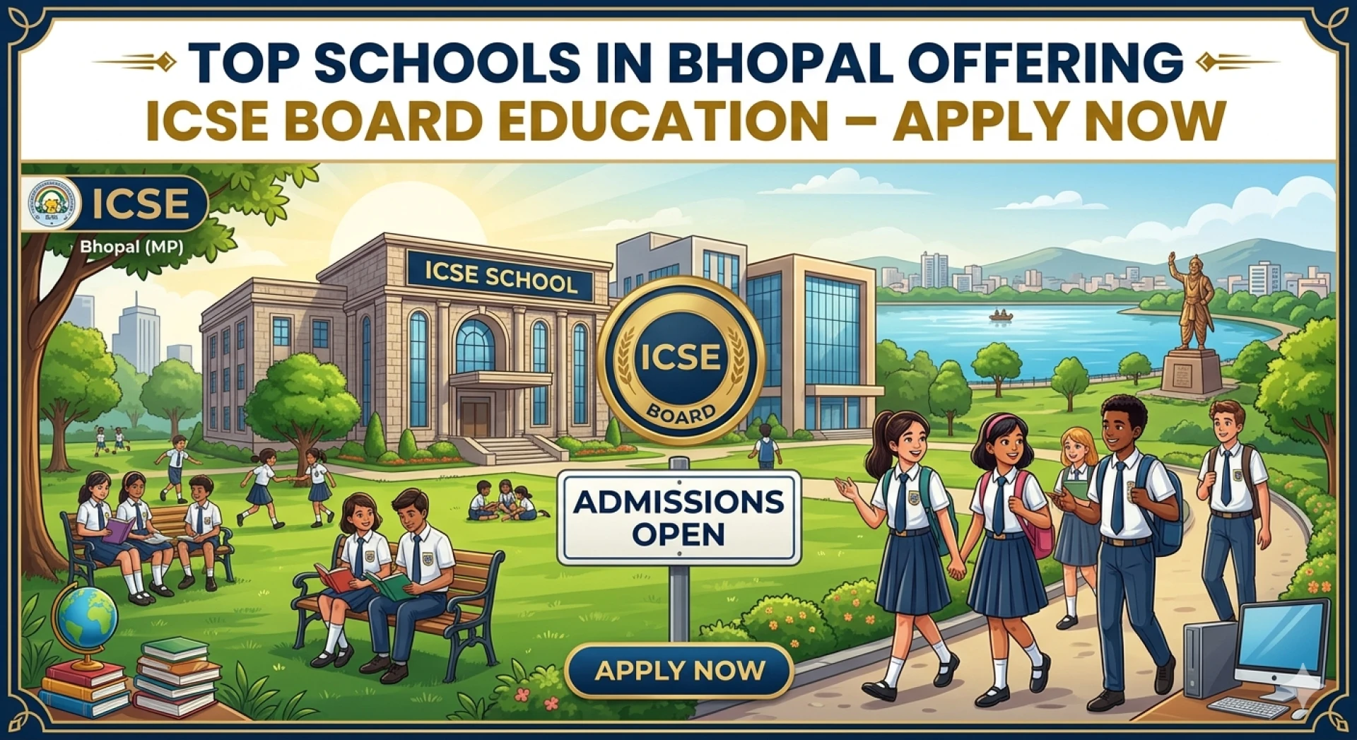 Top Schools in Bhopal Offering ICSE Board Education – Apply Now