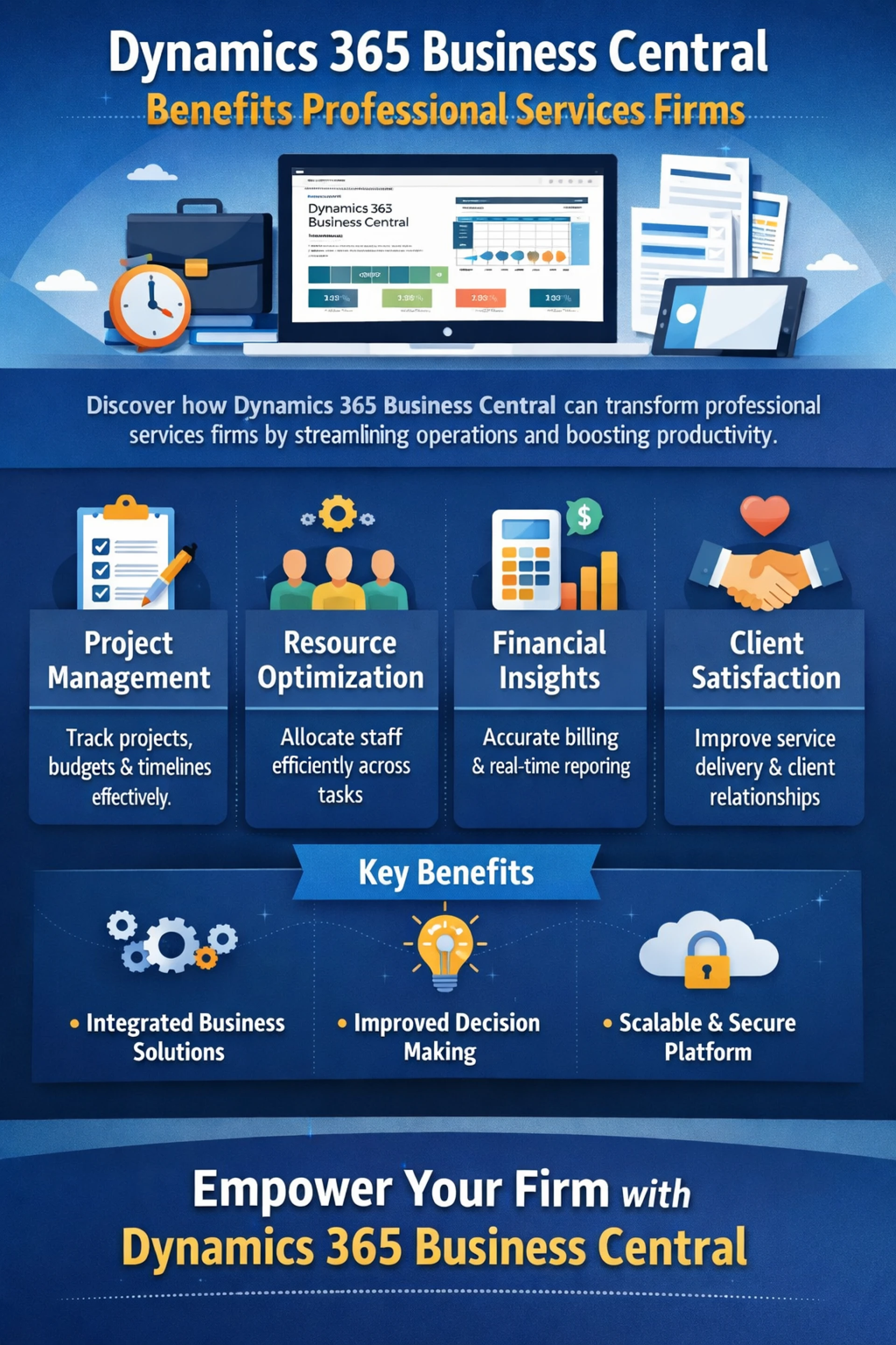How Dynamics 365 Business Central Benefits Professional Services Firms in 2026