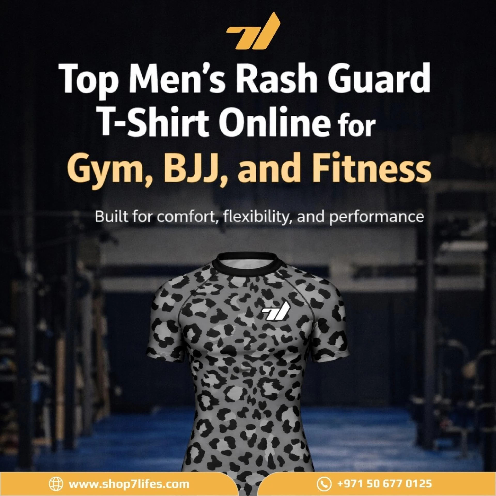 Top Men’s Rash Guard T-Shirt Online for Gym, BJJ, and Fitness