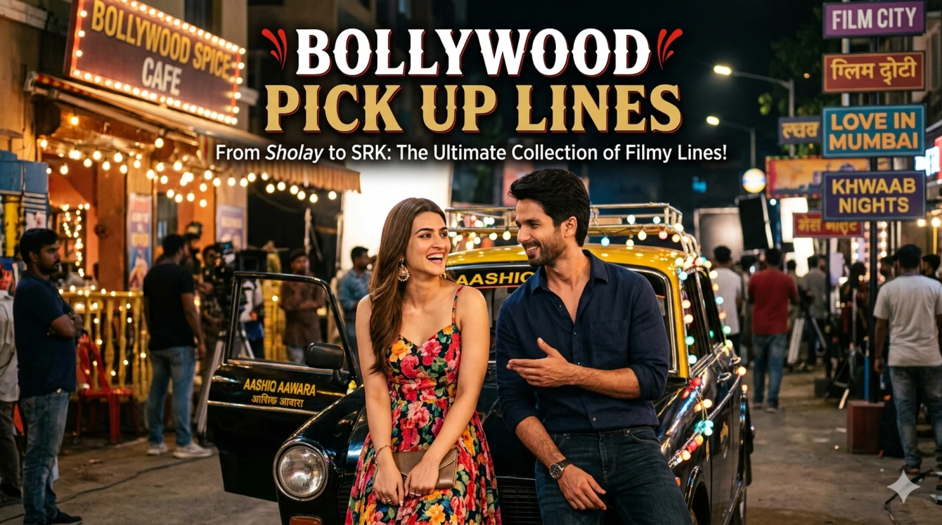 **Title: Bollywood Pick-Up Lines: A Fun Guide to Impress with Filmy Charm**