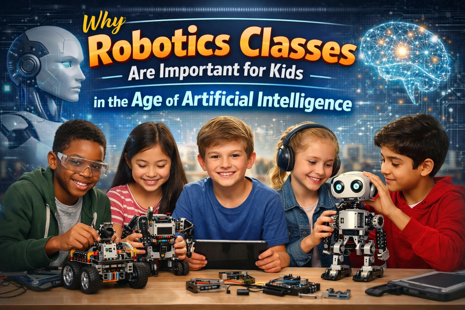 Why Robotics Classes Are Important for Kids in the Age of Artificial Intelligence