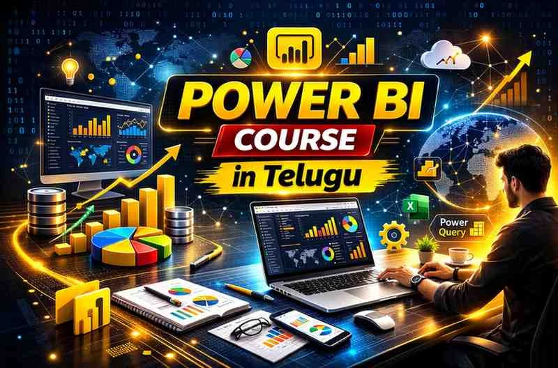Power BI Course in Telugu: A Simple Path to Data Reporting