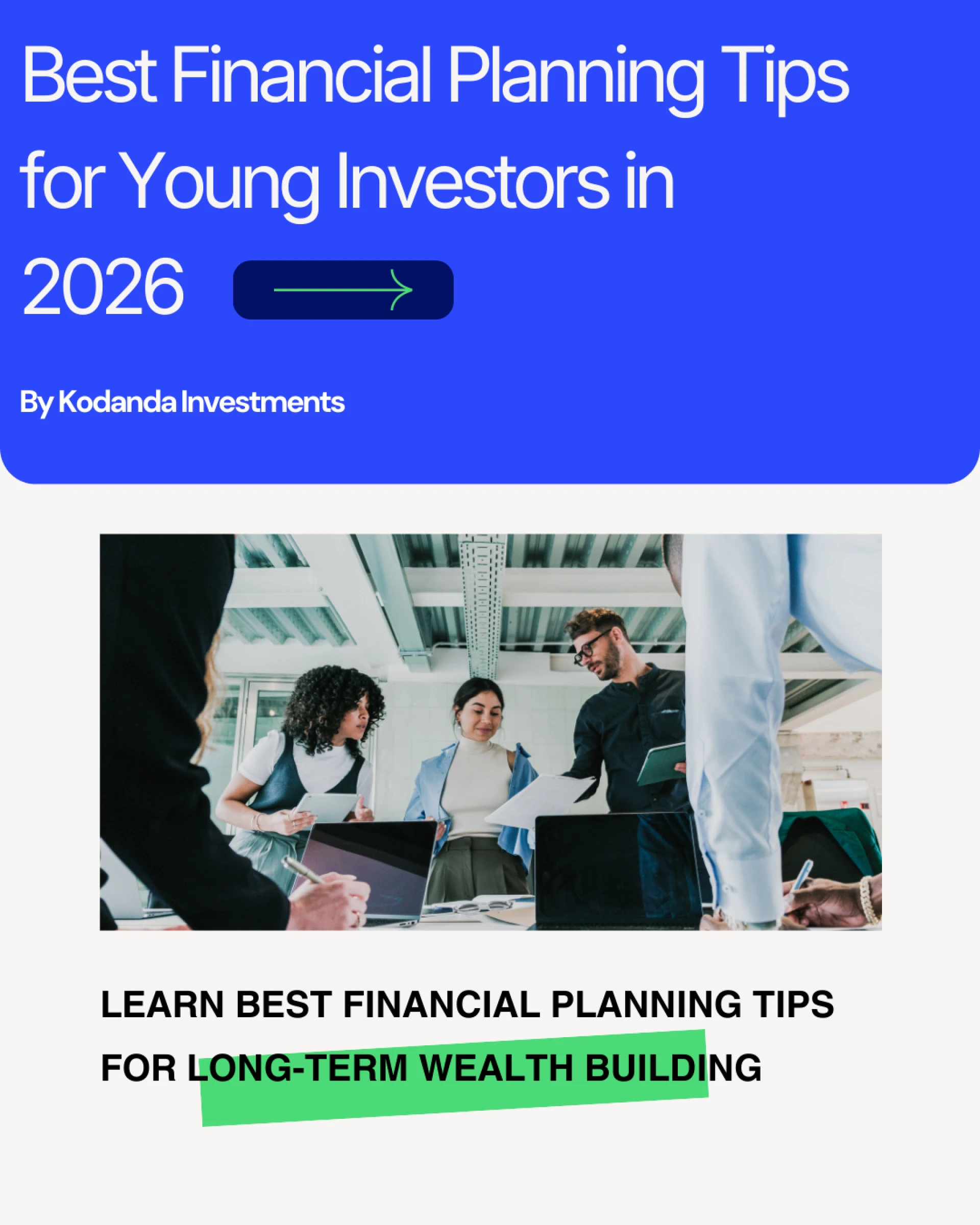 Best Financial Planning Tips for Young Investors in 2026