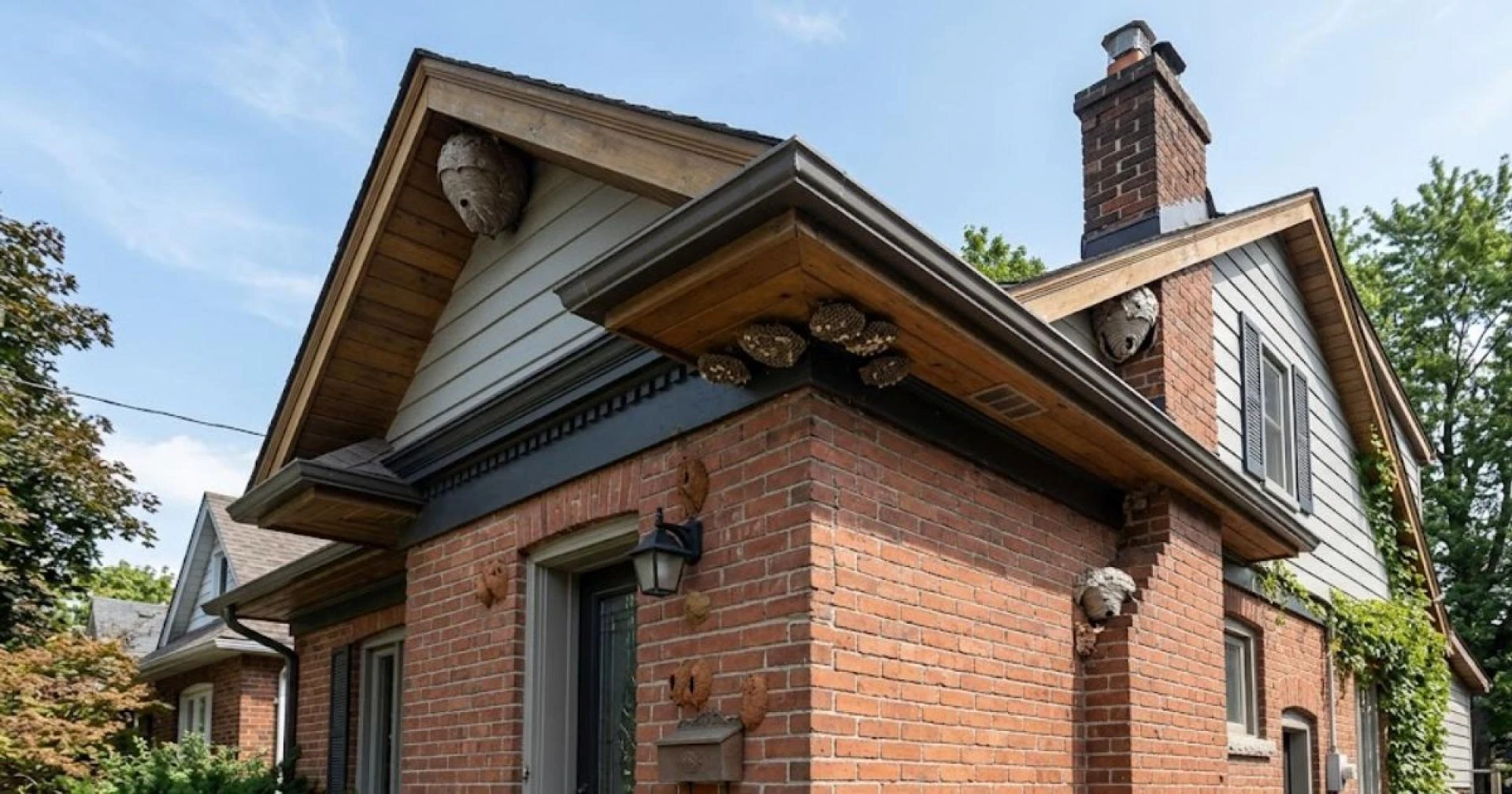 Common Places Wasps Build Nests Around Homes