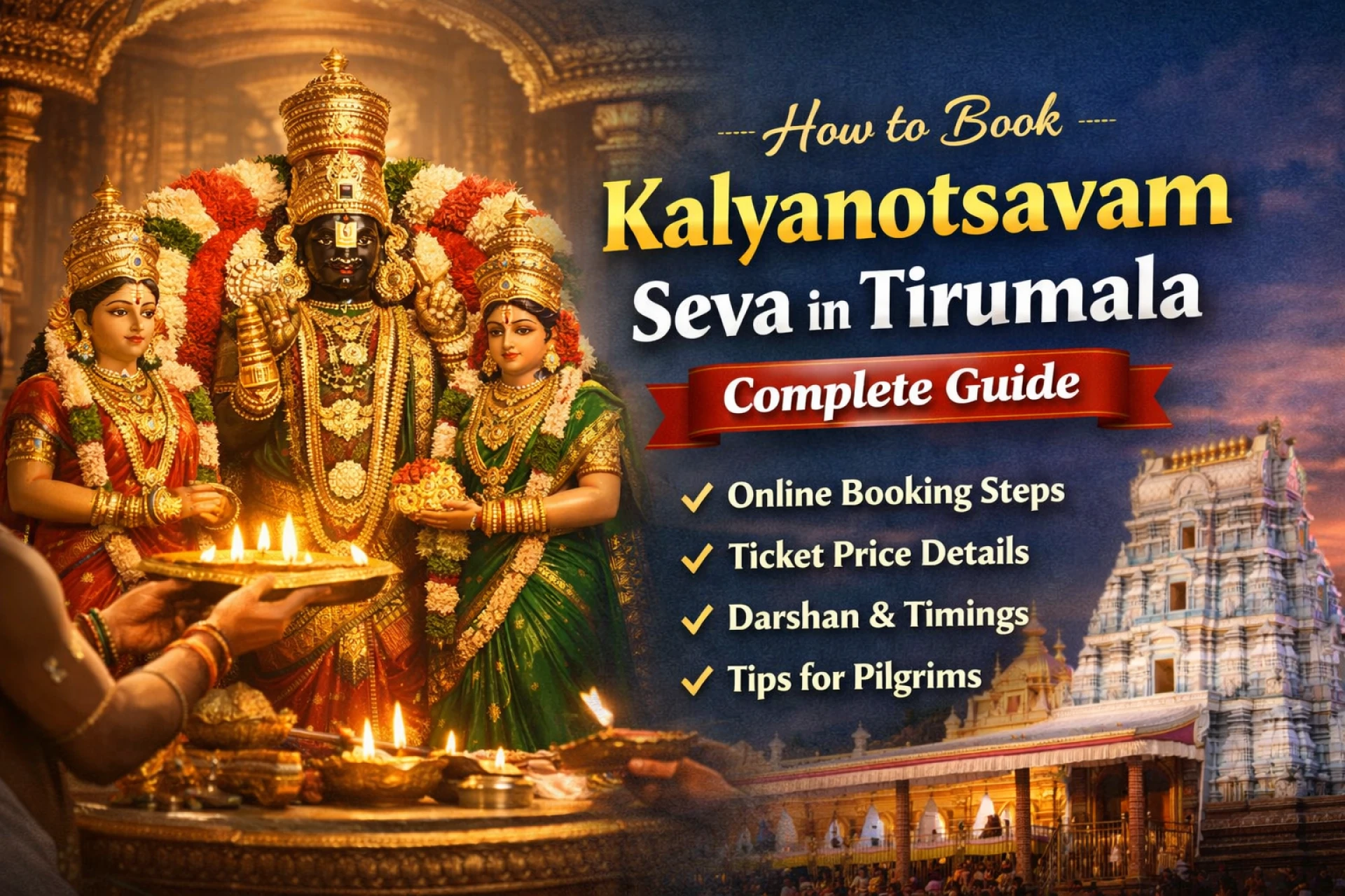 How to Book Kalyanotsavam Seva in Tirumala – 2026 Guide