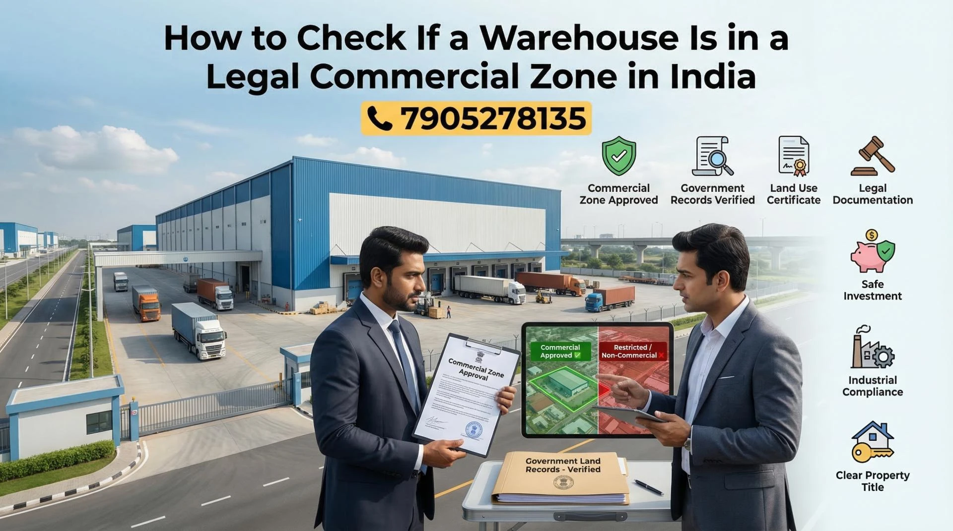 How to Check If a Warehouse Is in a Legal Commercial Zone in India