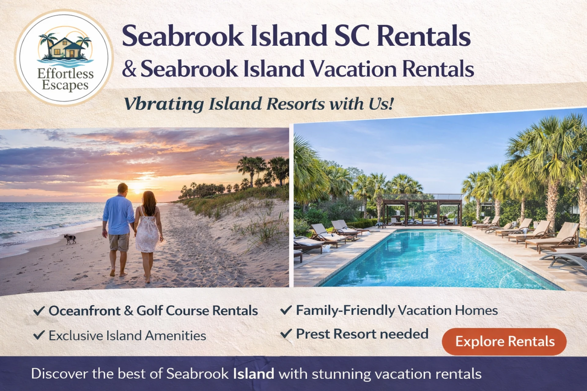 Seabrook Island Rentals for a Calm and Easy Beach Stay