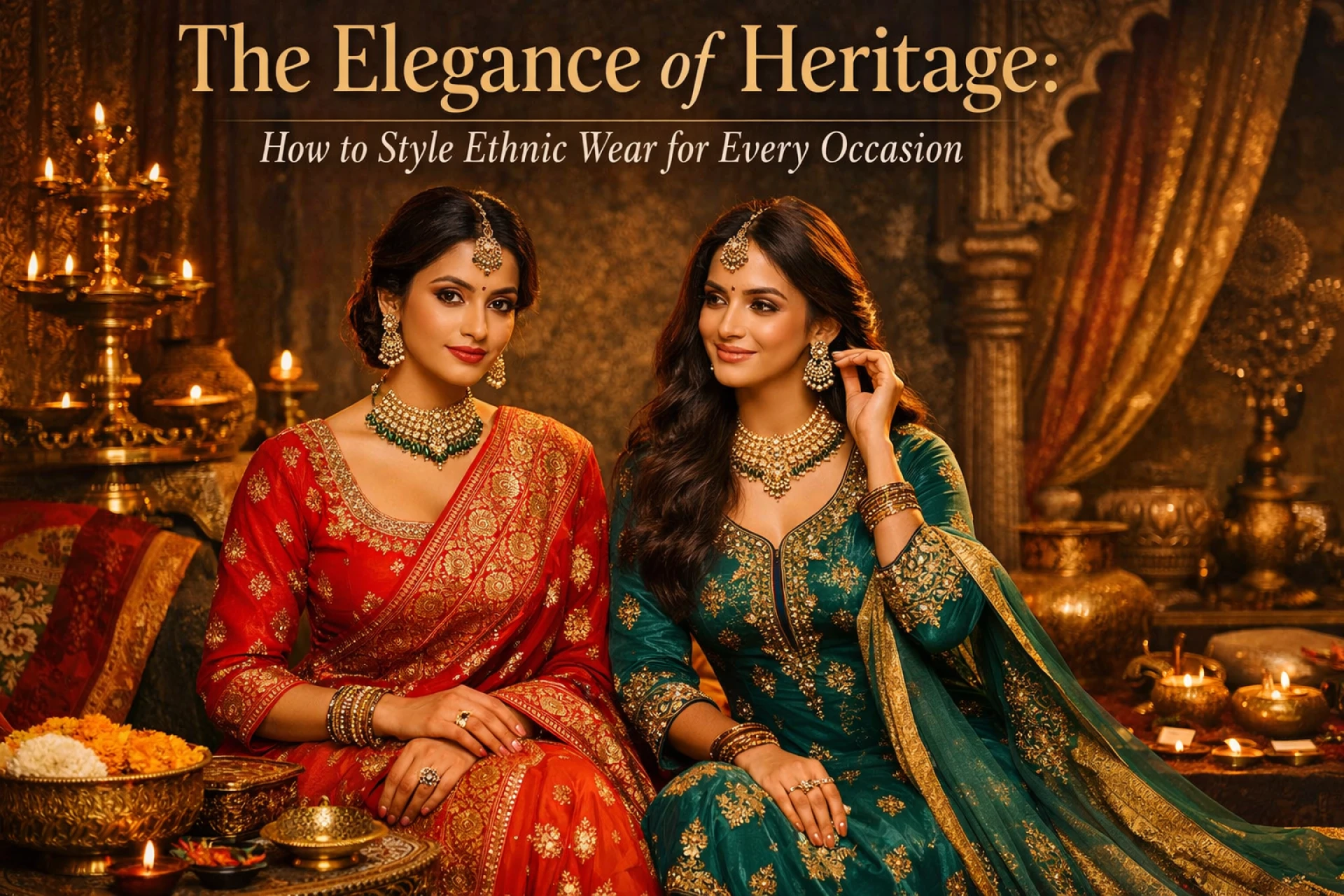 The Elegance of Heritage: How to Style Ethnic Wear for Every Occasion