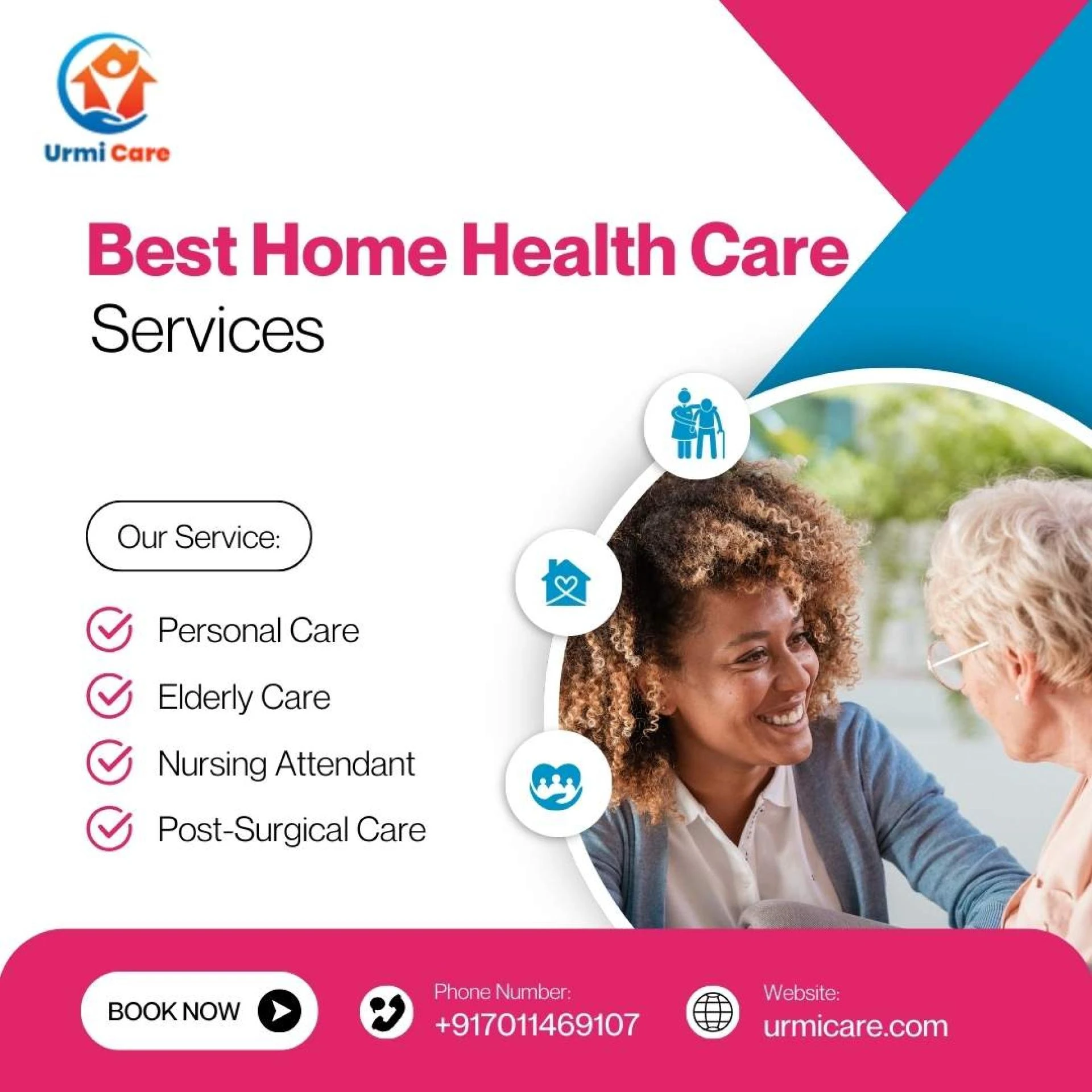 Best Home Health Care Services in India | Urmicare