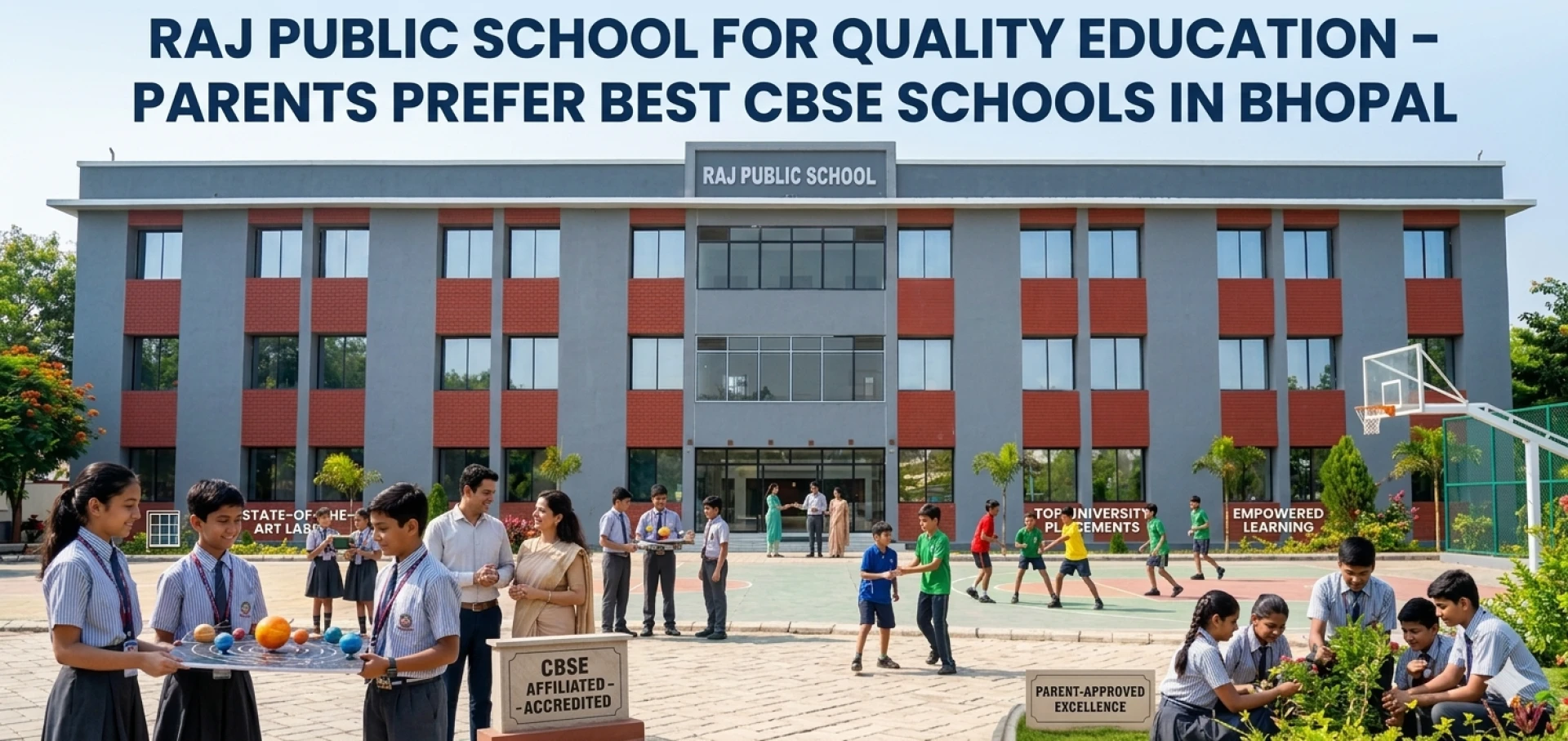 Raj Public School For Quality Education Parents Prefer Best CBSE Schools in Bhopal