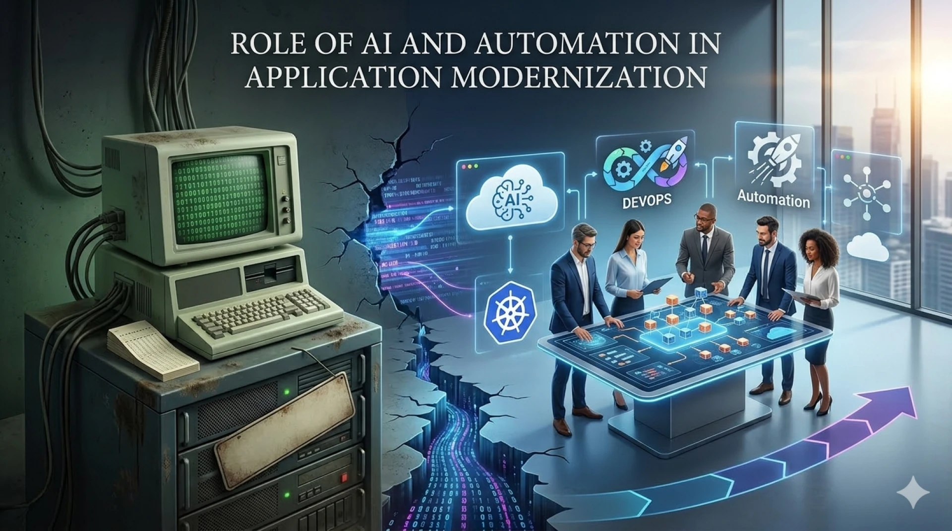 The Role of AI and Automation in Accelerating Application Modernization