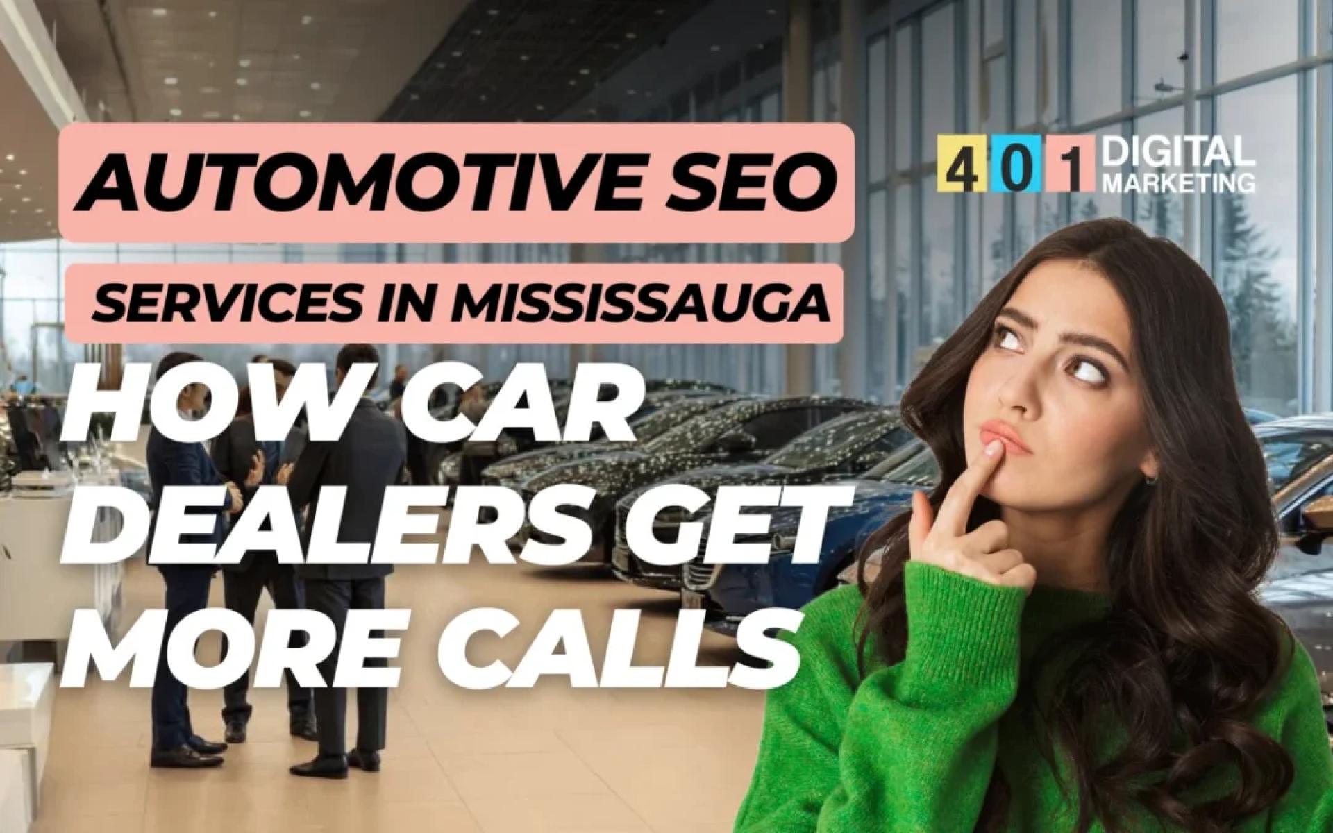 Automotive SEO Services in Mississauga for Car Dealers by Digital Marketing 401