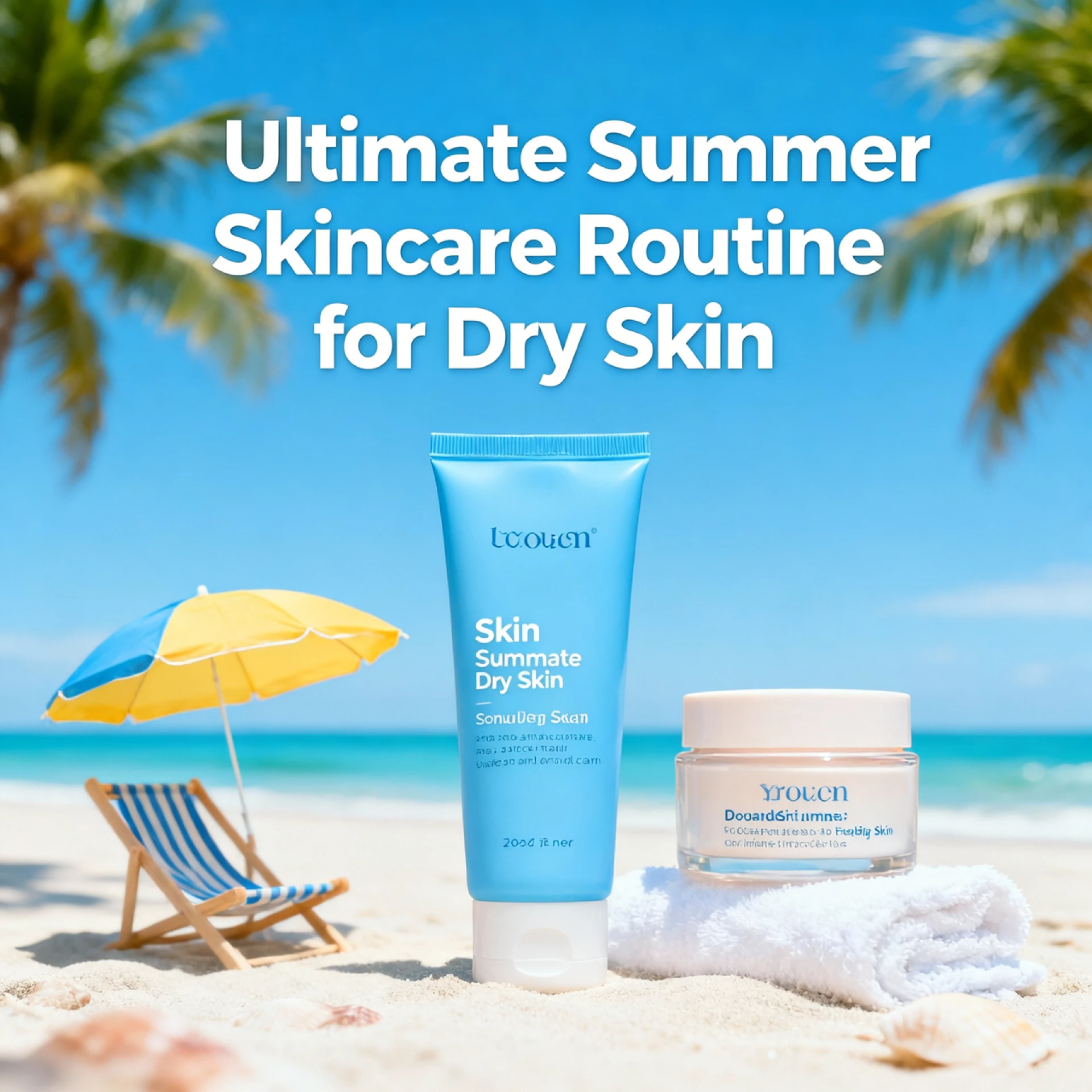 The Ultimate Summer Skincare Routine for Dry Skin..!!