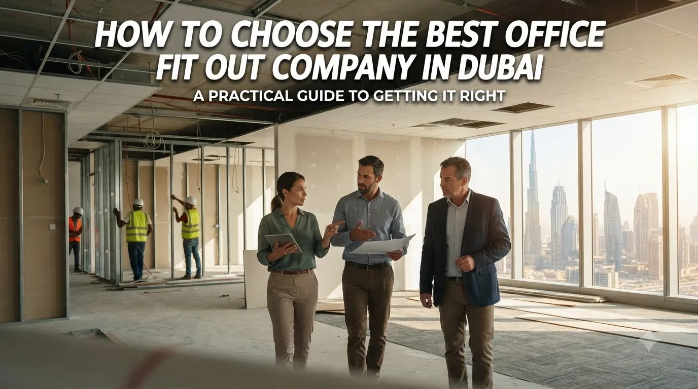 How to Choose the Best Office Fit Out Company in Dubai