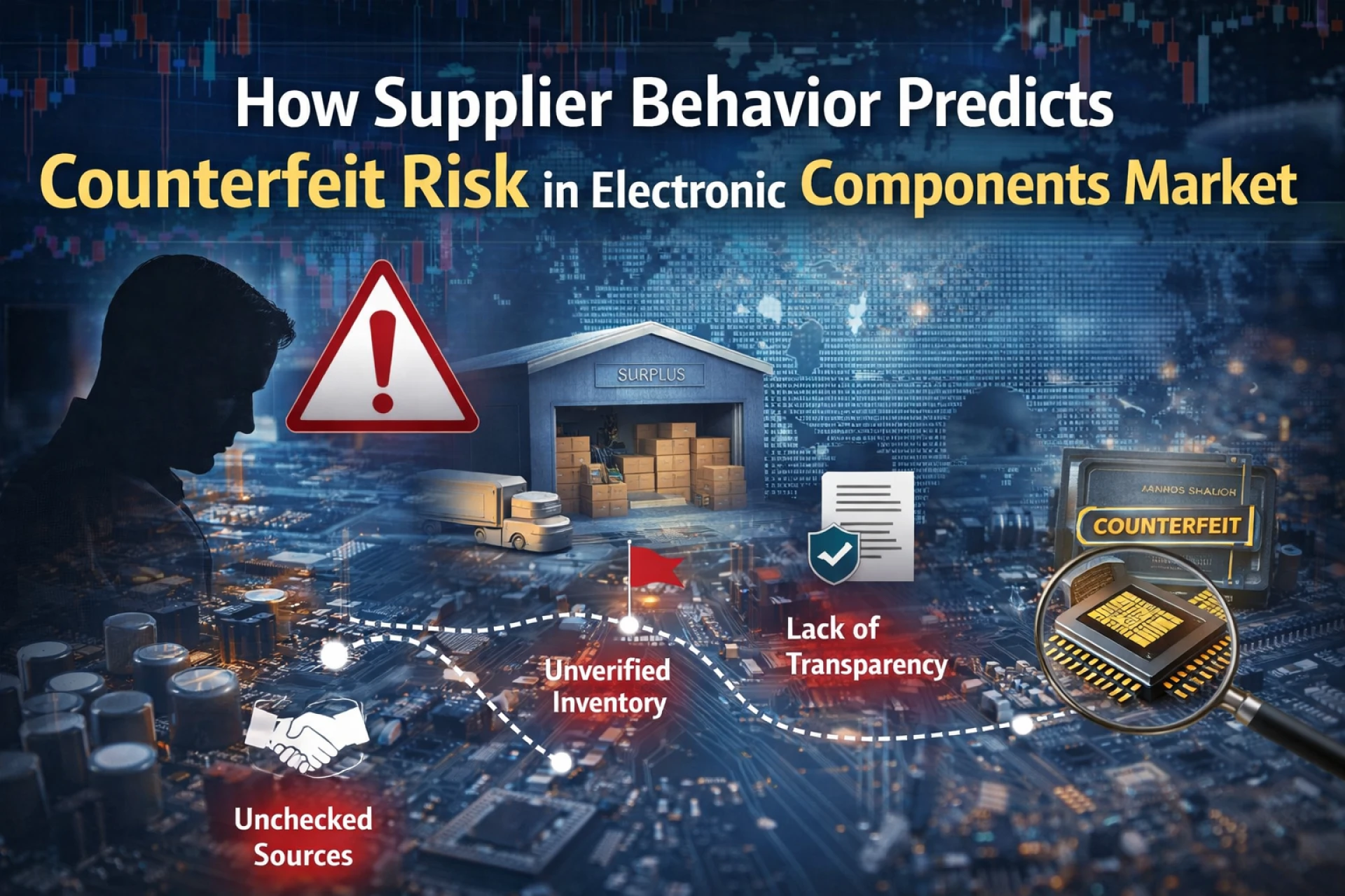 How Supplier Behavior Predicts Counterfeit Risk in the Electronic Components Market