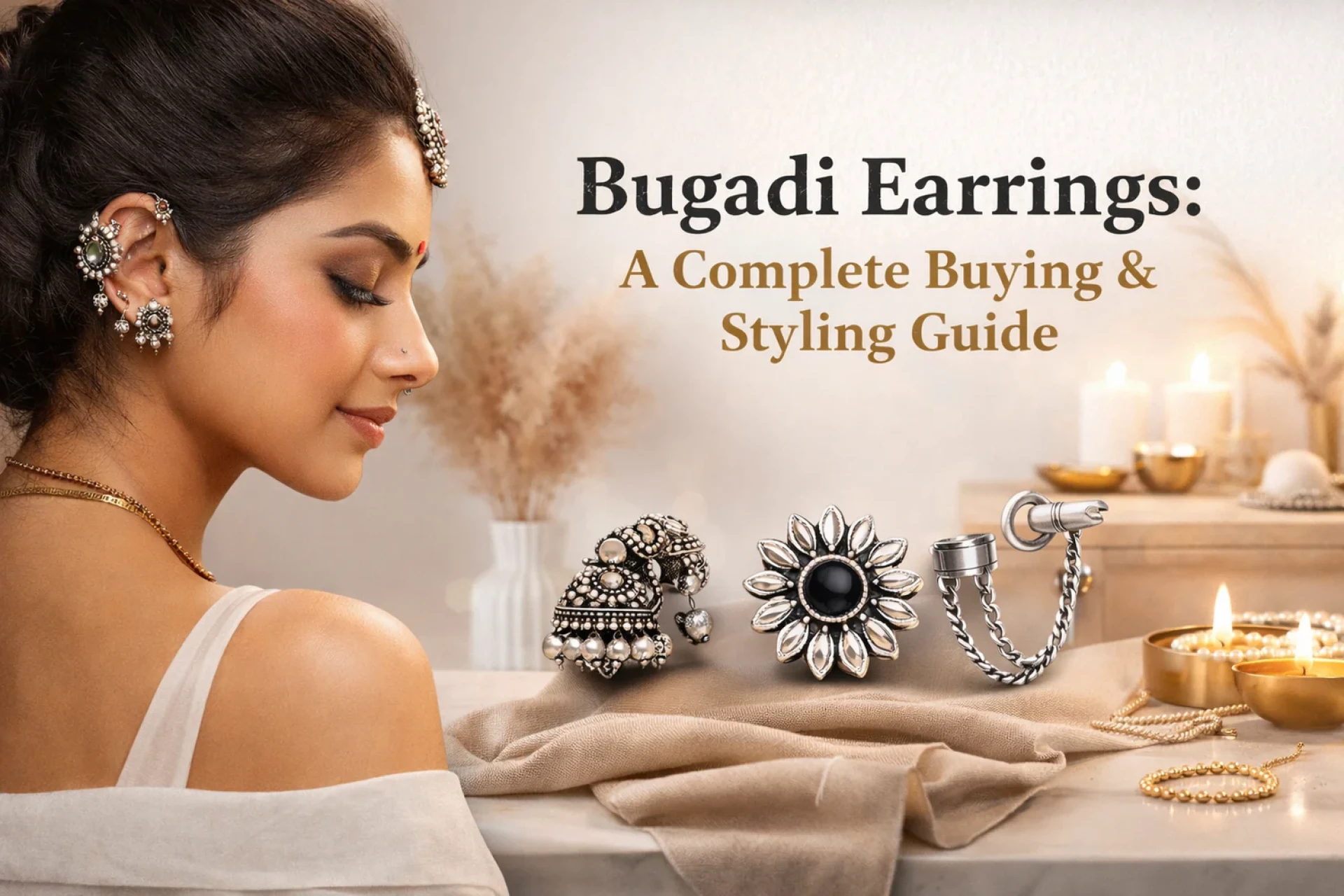 How to Choose & Style Bugadi Earrings Perfectly